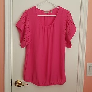 Cut out sleeve top